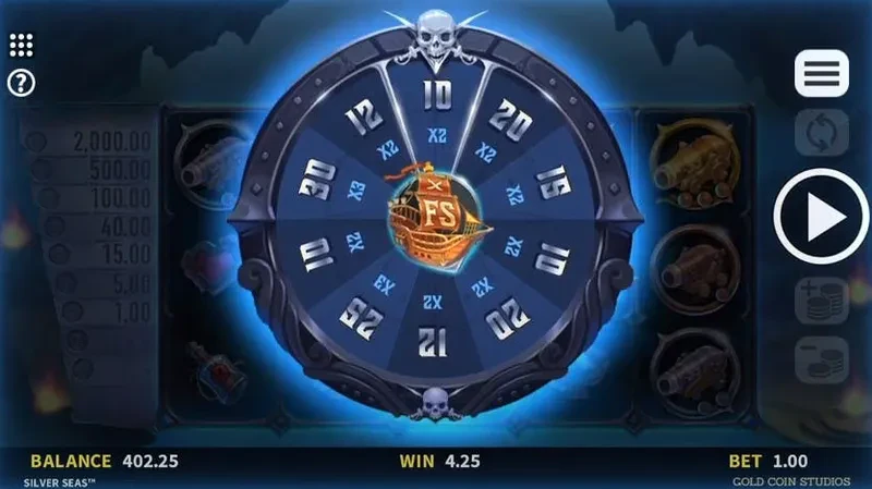 roue bonus silver seas