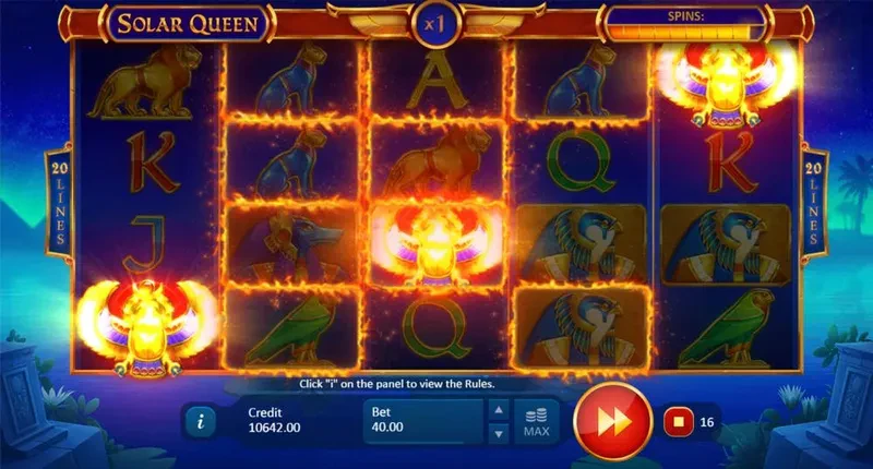 scatter solar queen