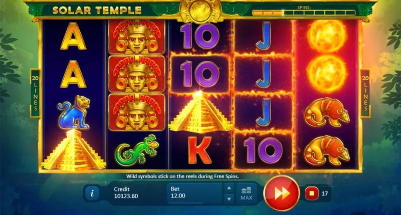 scatter solar temple