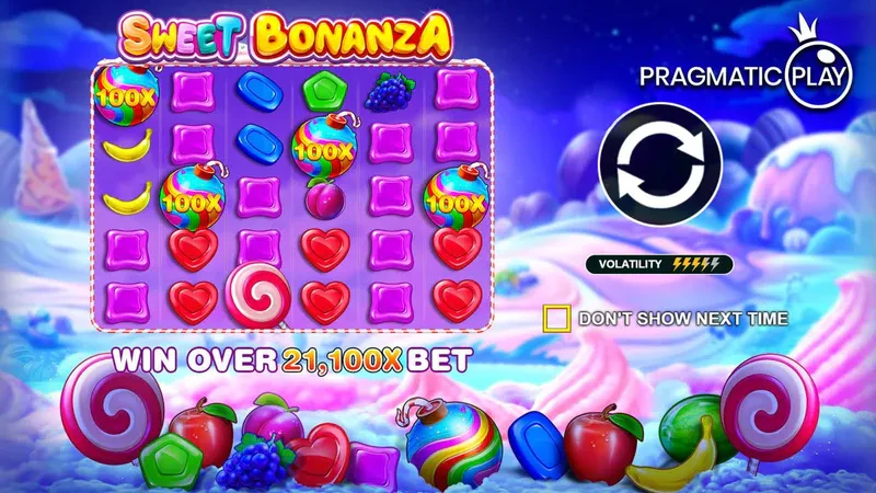 multiplicateurs Sweet Bonanza