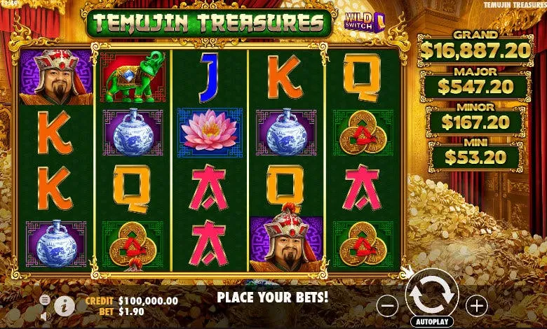 slot temujin