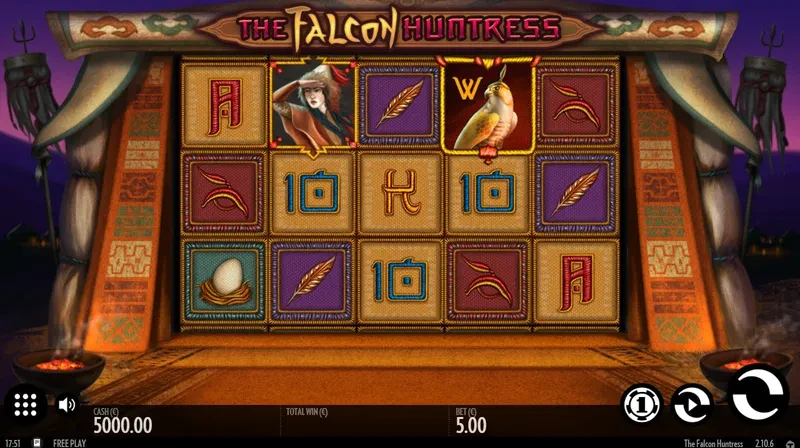 screenshot the falcon huntress