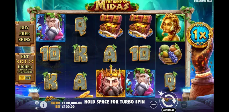 screenshot the hand of midas