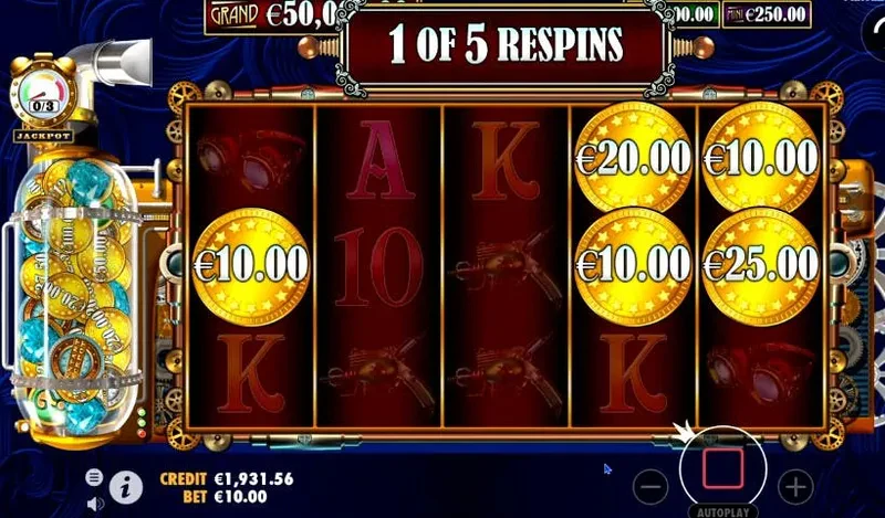 money respins the amazing money machine