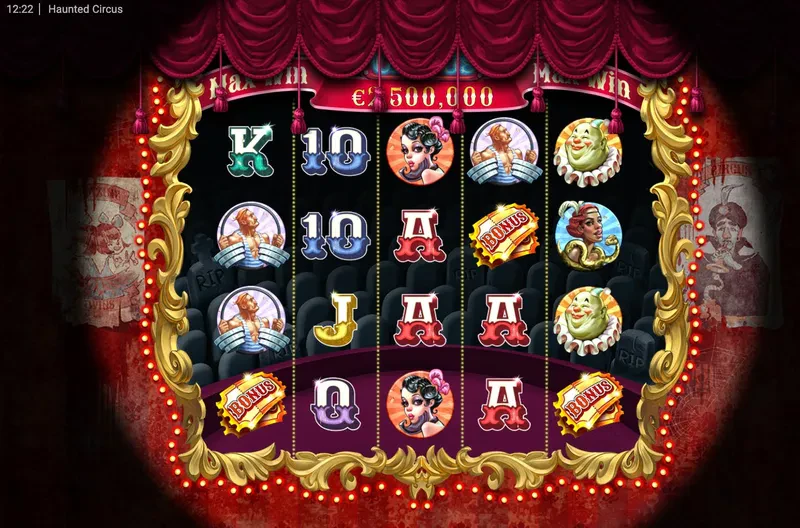 scatter the haunted circus