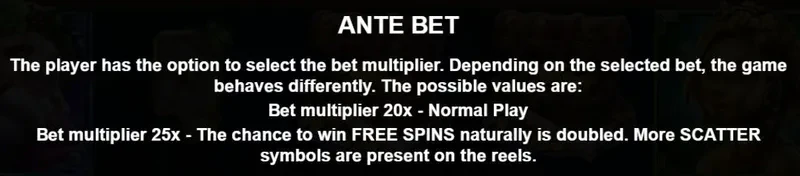 ante bet the hand of midas