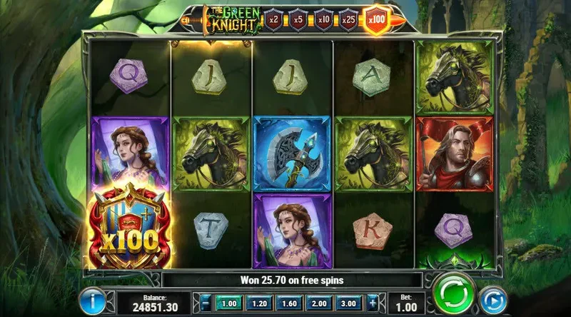 multiplicateurs wild the green knight