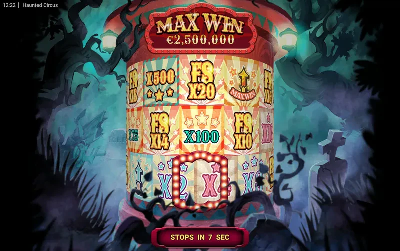 wheel the haunted circus