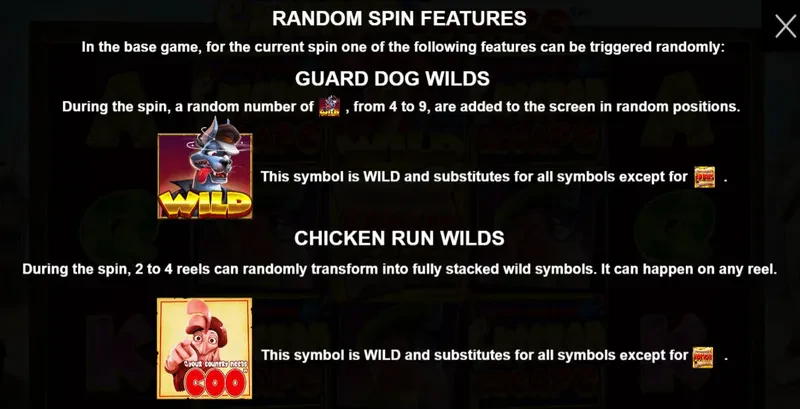 features the great chicken escape