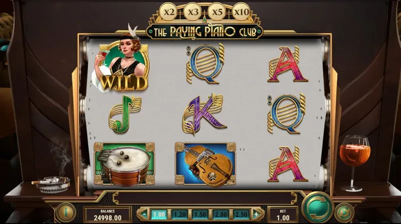 slot the paying piano club
