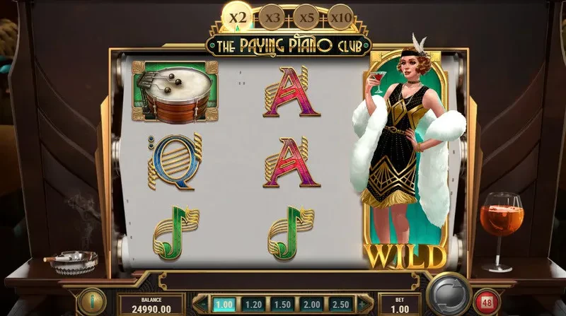 multiplier wild the paying piano club