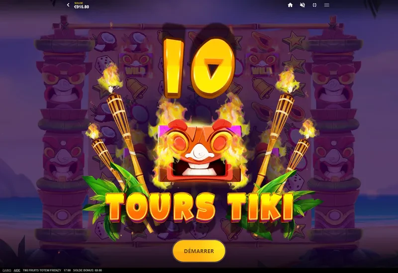 Bonus Tiki Fruits Totem Frenzy