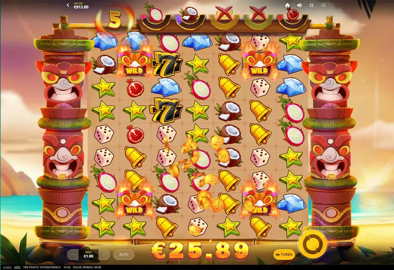 Free spins Tiki Fruits Totem Frenzy
