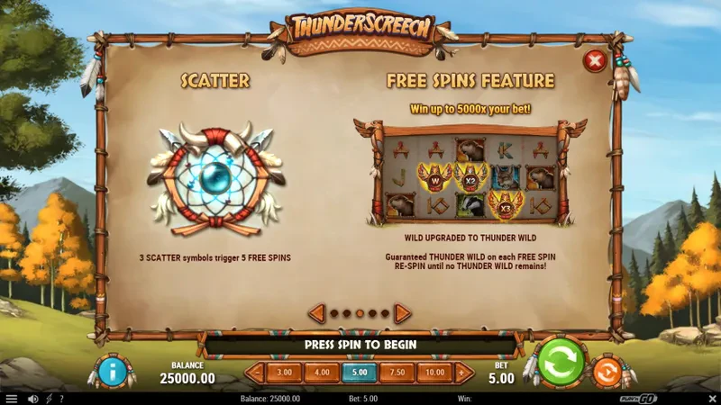 bonus thunder screech