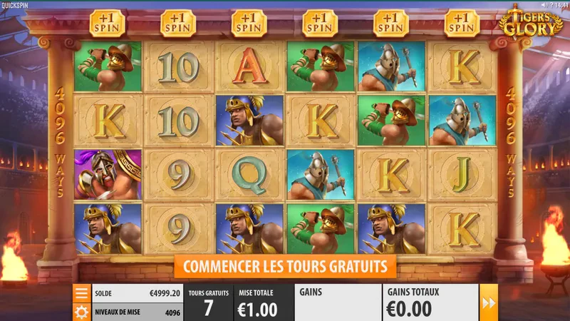 commencer les tours
