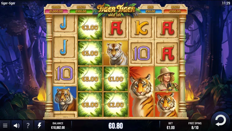 bonus tiger tiger
