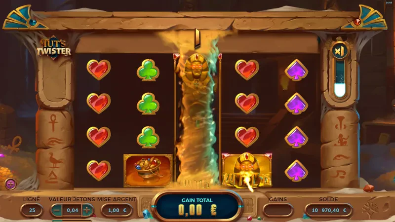 Tut's Twister Twister Feature