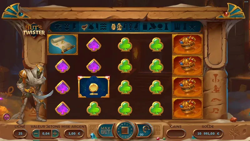 Tut's Twister Mystery Feature