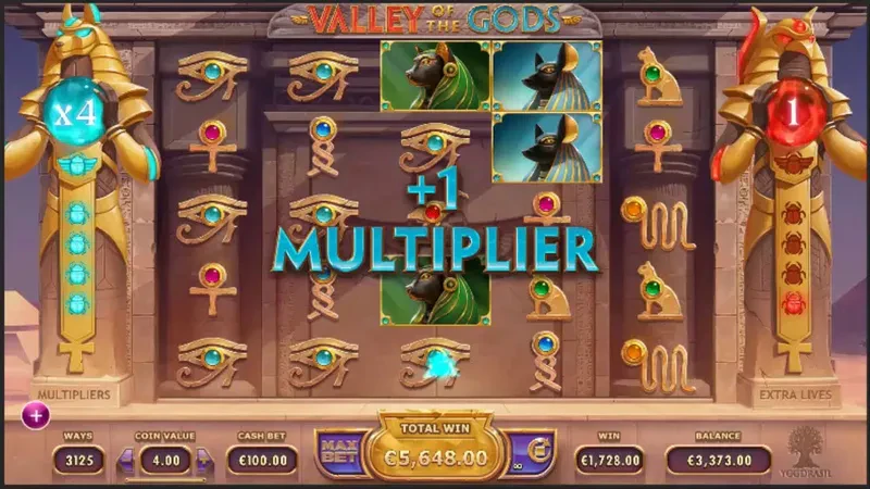 bonus valley of the gods