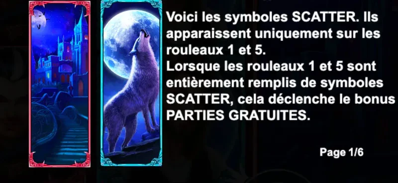 symbole scatter sur cette machine a sous