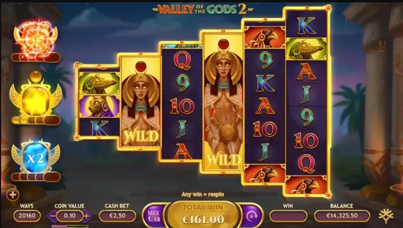 bonus valley of the gods 2