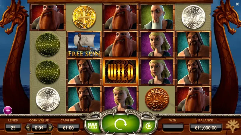 interface jeu vikings go wild