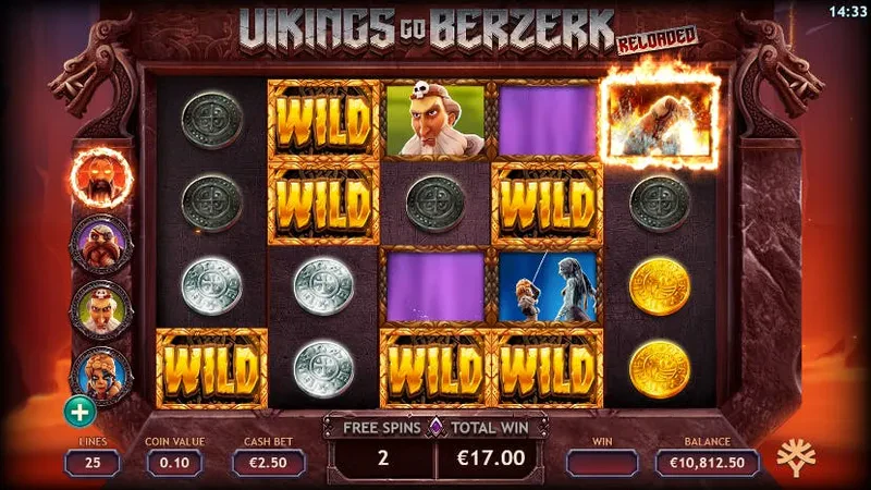 vikings go berzerk bonus
