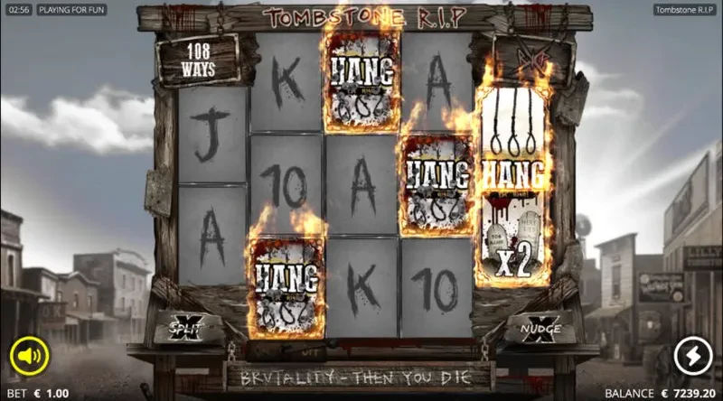 scatter boothill freespins