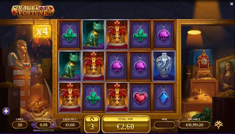 bonus vault of fortune