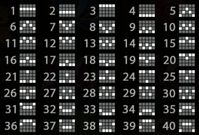 grilles de connexion