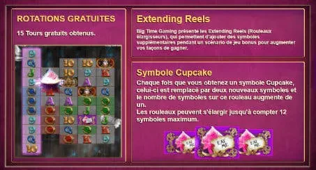 fonction bonus tours gratutis white rabbit