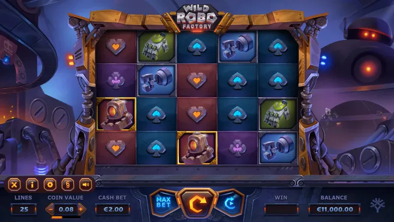 screenshot wild robo factory