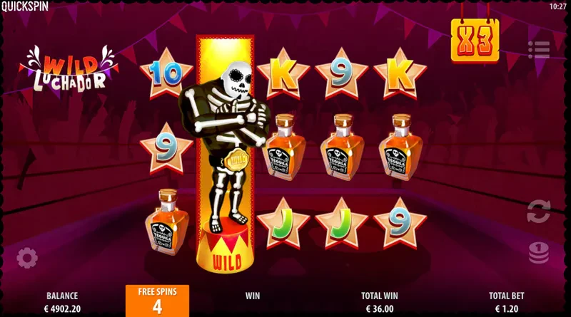 bonus wild luchador