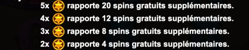 étoiles bonus