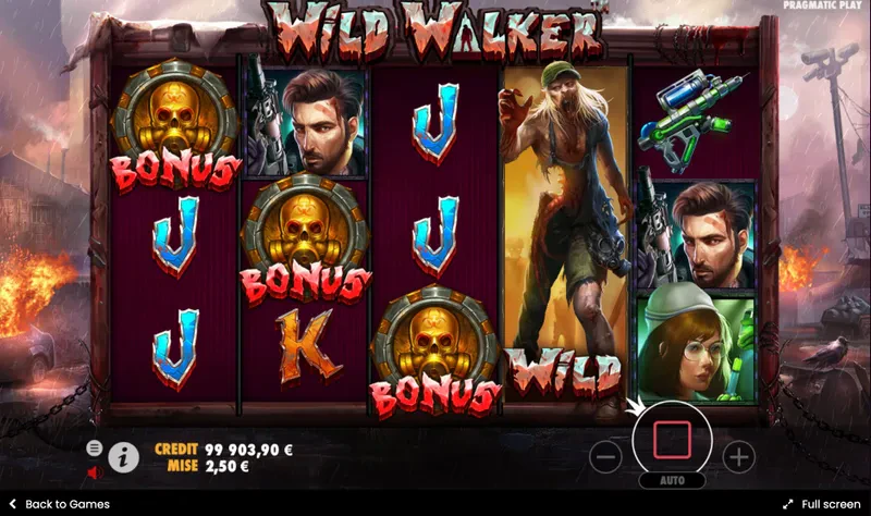 bonus wild walker