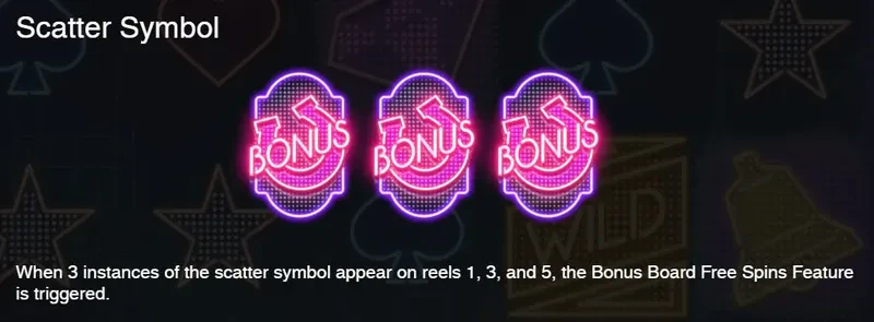 bonus wild neon