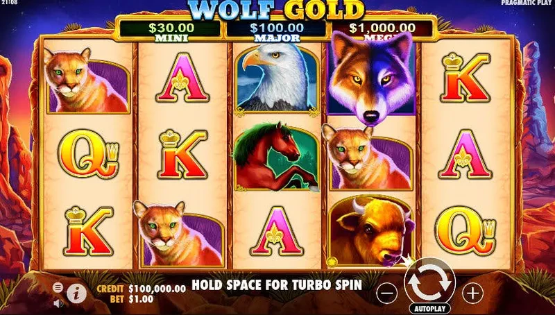 slot wolf gold