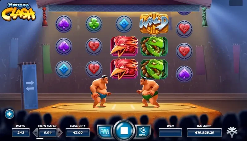 Yokozuna Clash Wild Multiplicateur
