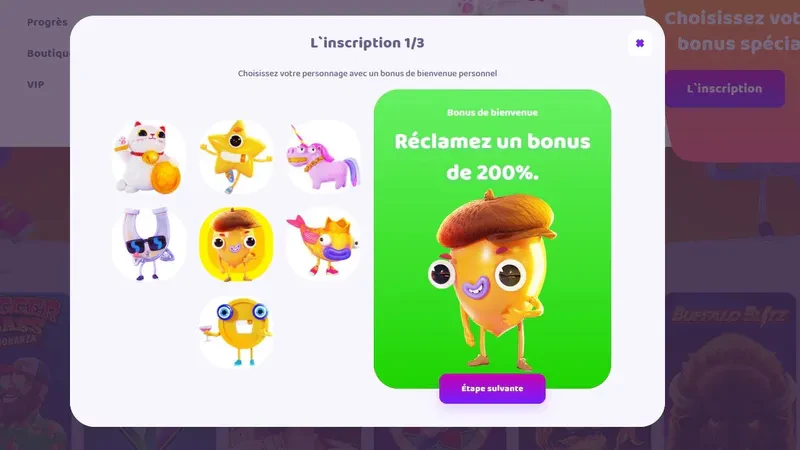 les bonus disponibles à l'inscription sur le casino en ligne 7signs