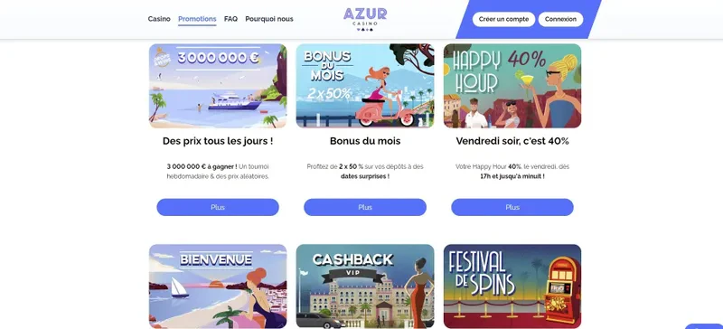 azur casino bonus