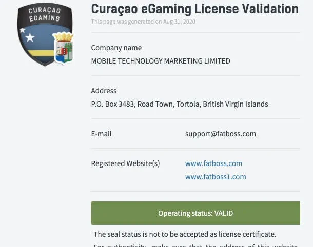 licence fatboss