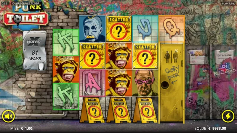 scatter piss spins punk toilet