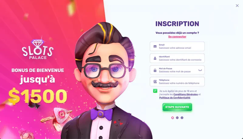 inscription slots palace