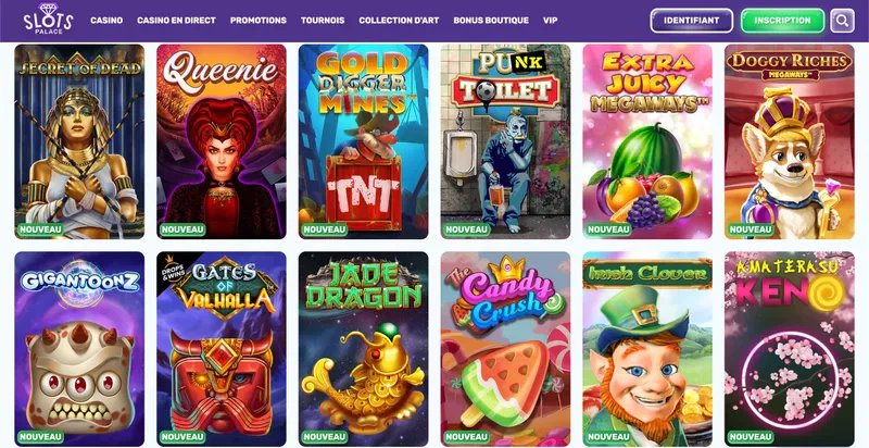 machines a sous slots palace