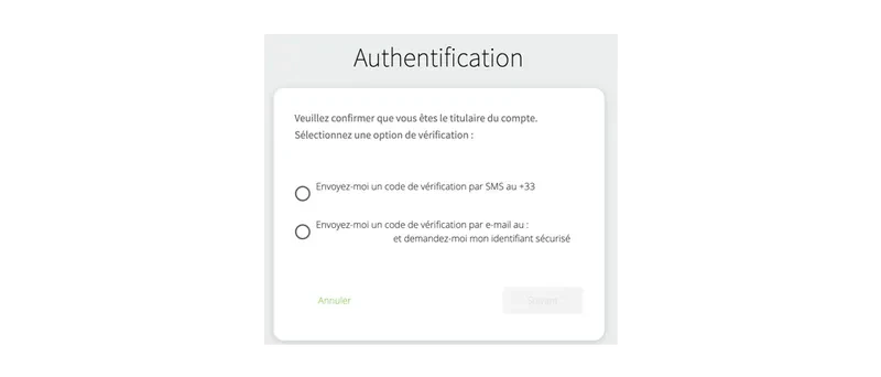 authentification