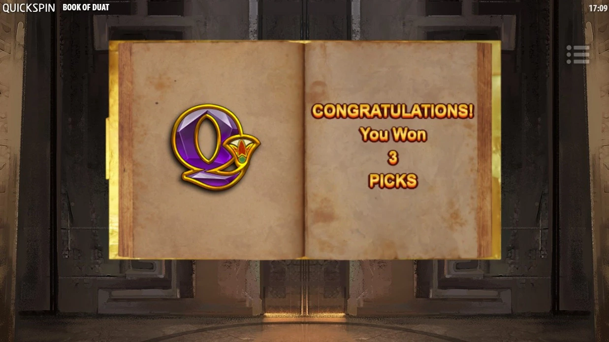 bonus tours gratuits 3 picks book of duat