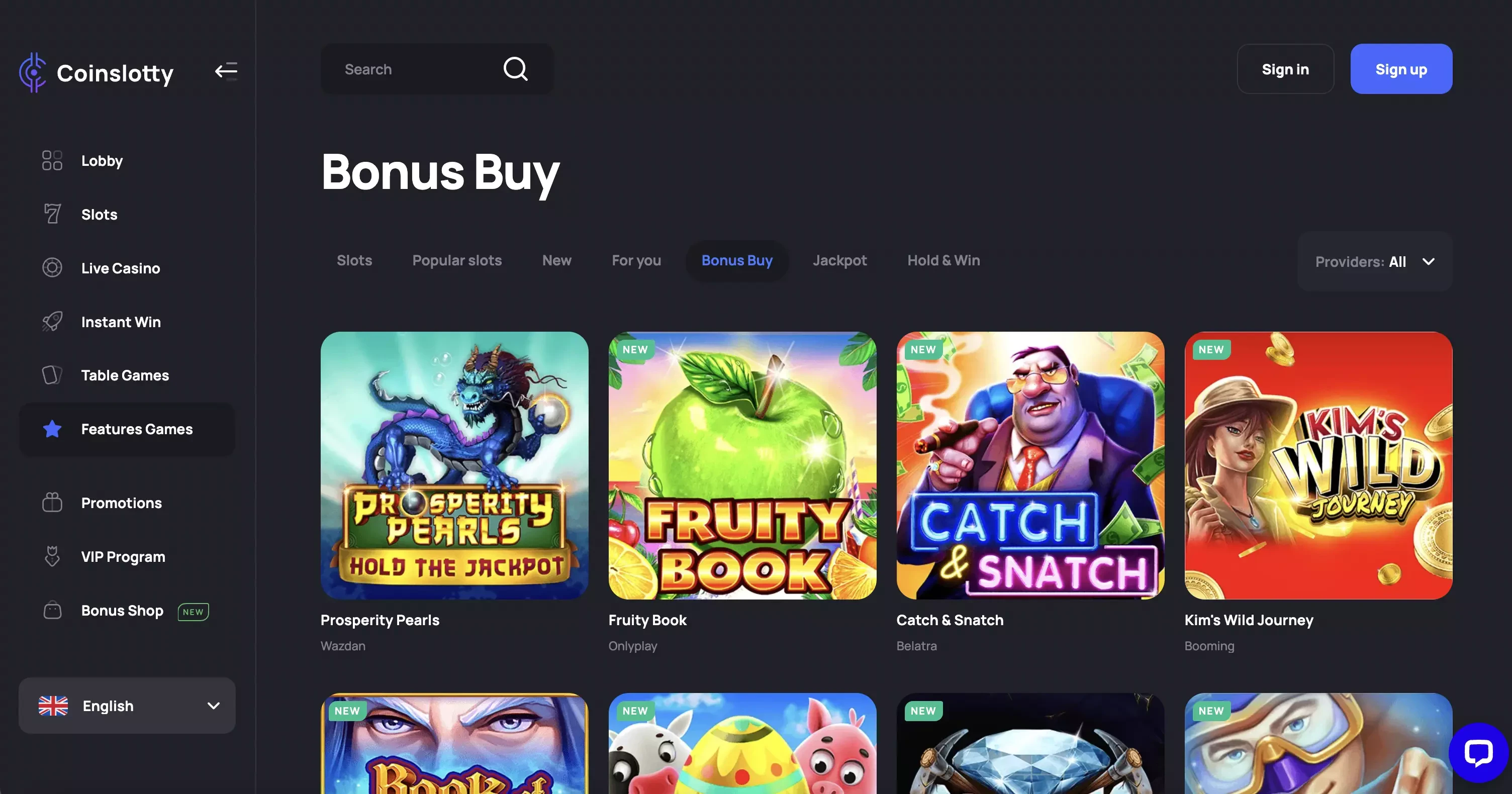Il vous sera possible de jouer au casino en ligne CoinSlotty directement depuis votre mobile