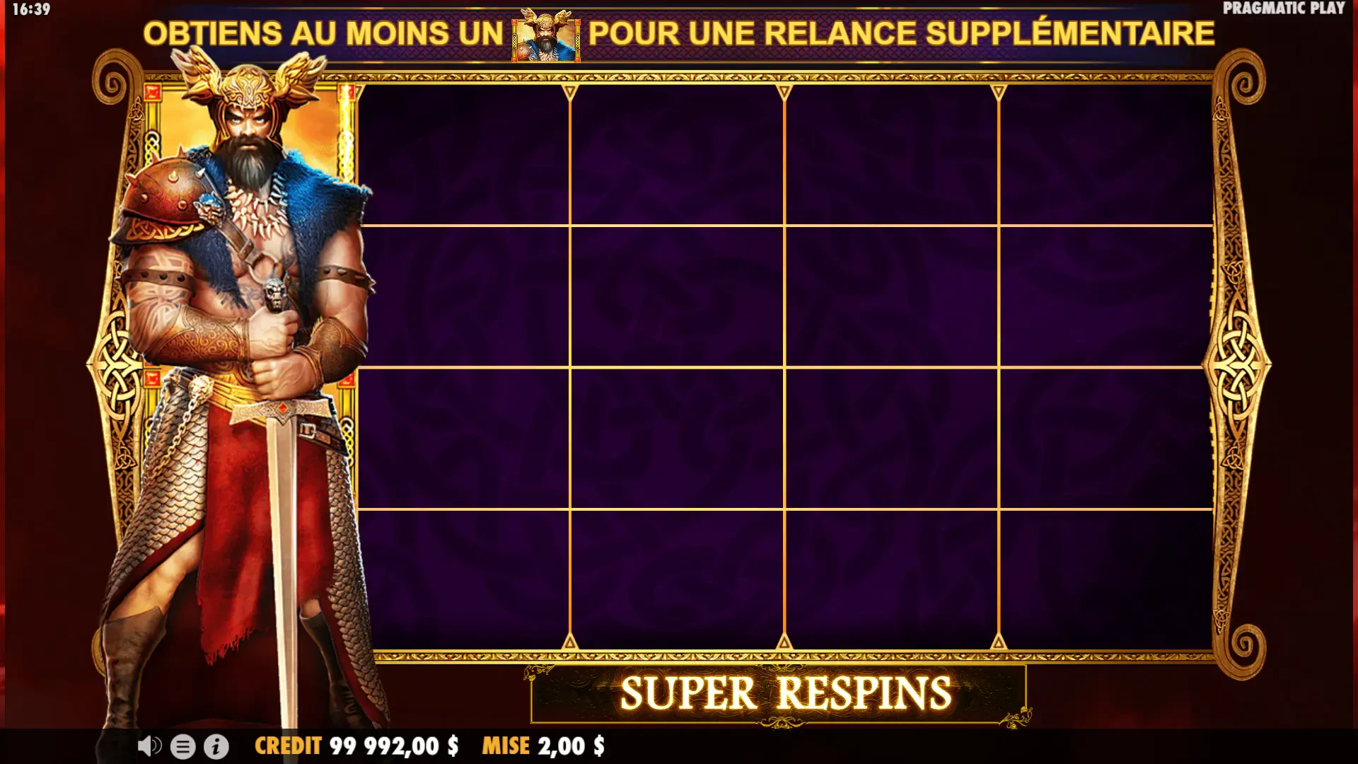 La fonctionnalité du jeu de base Super Relance sur Beowulf
