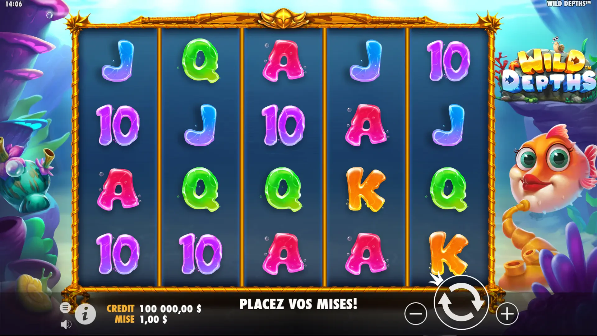 La machine a sous de Play'n GO Wild Depths