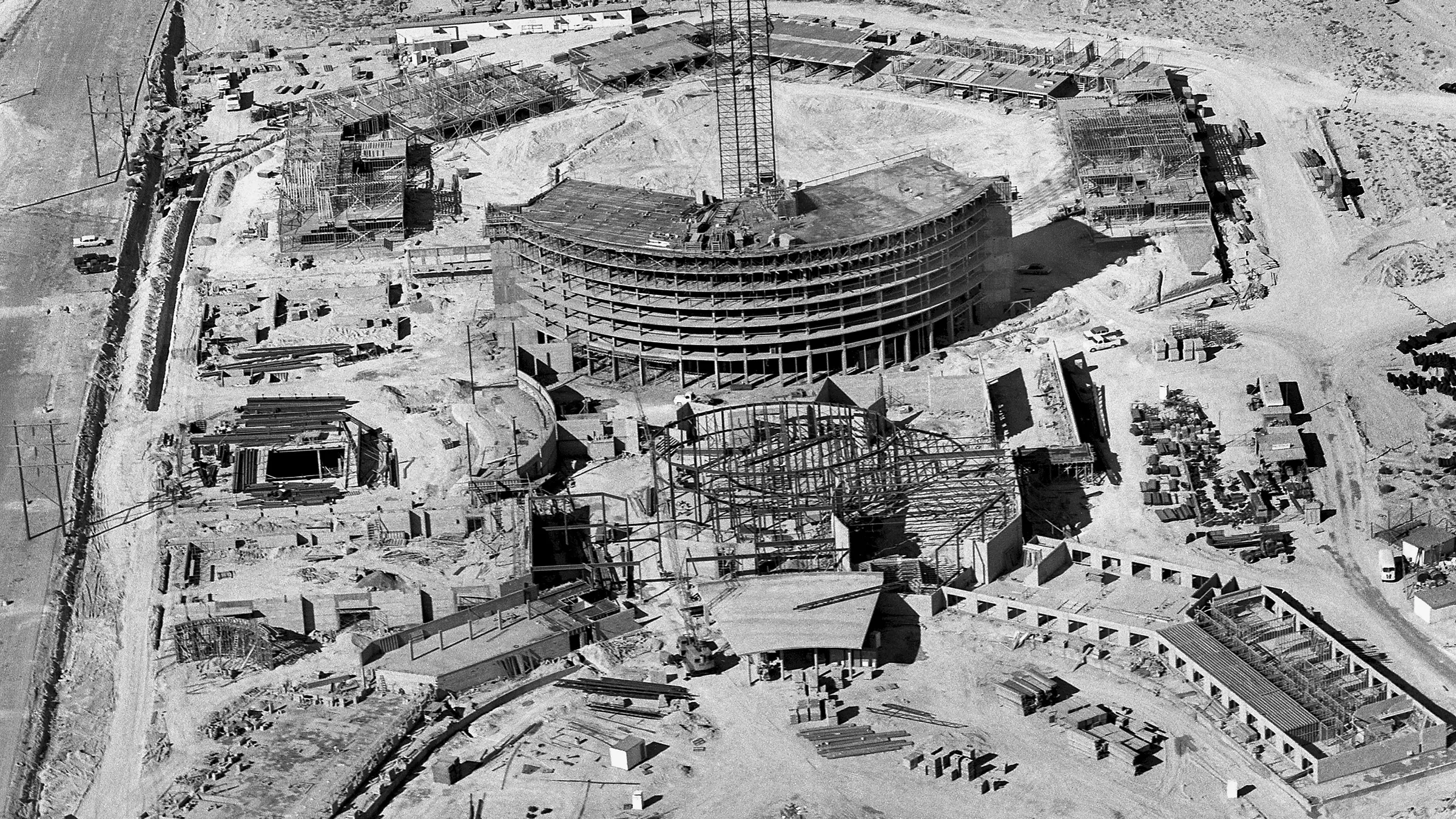 Le Caesars Palace en travaux